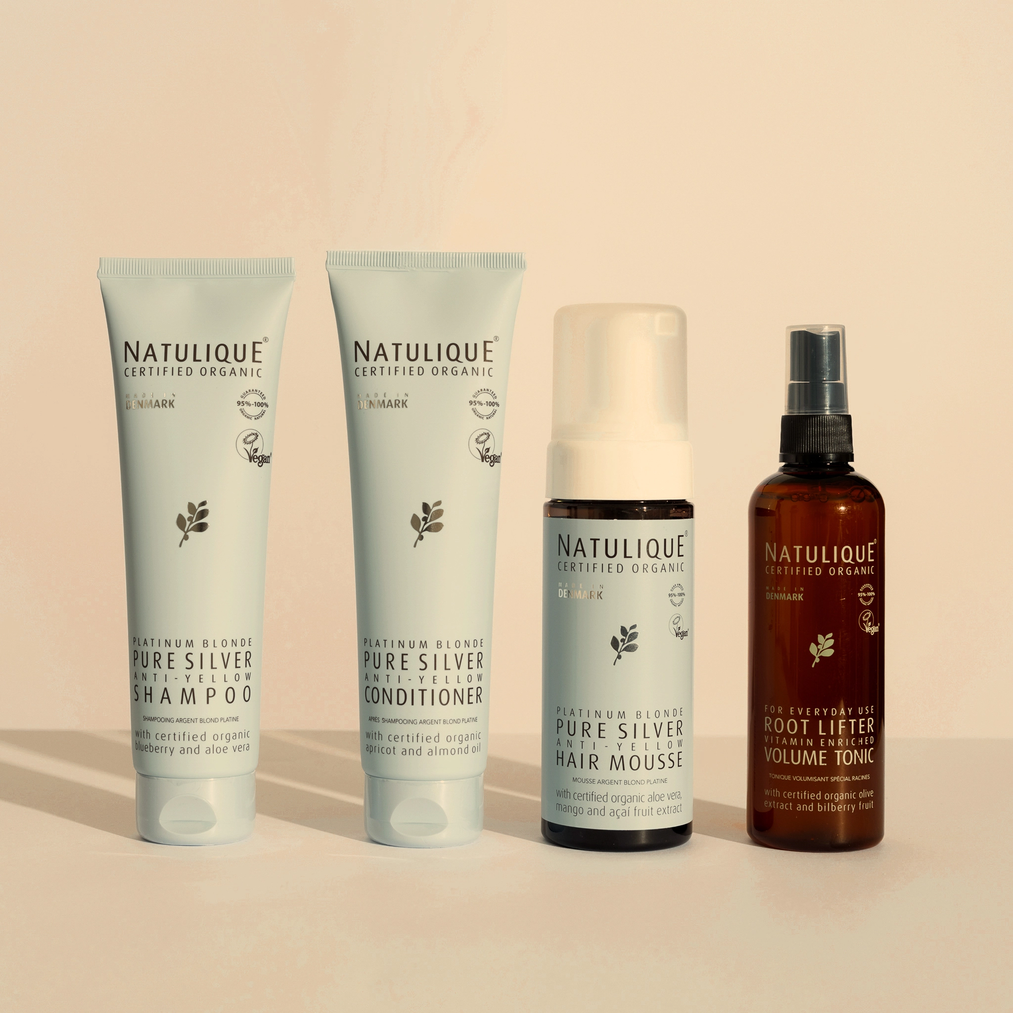 Routine cheveux blonds et Blancs