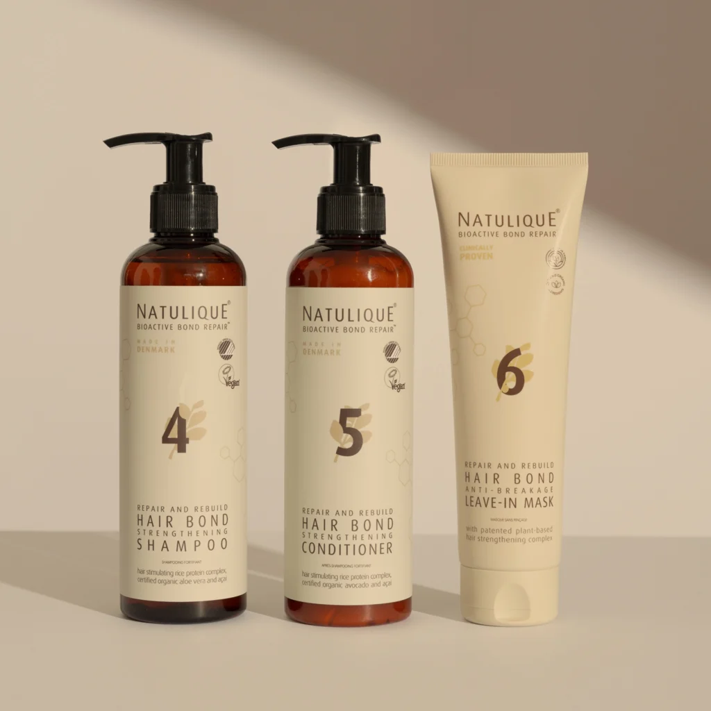 Routine cheveux fragilisés
